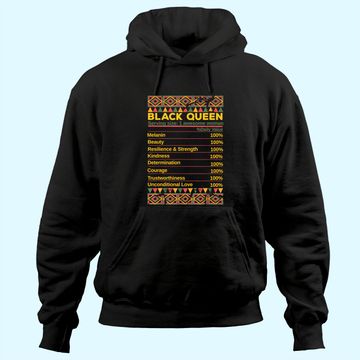 Discover Black Queen Ingredient Table Juneteenth Proud Black Girl Hoodie