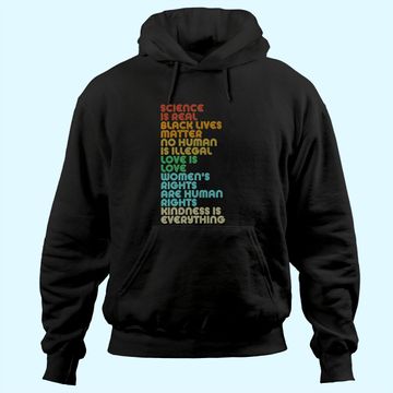 Discover Vintage Science Is Real Black Lives Matter Hoodie