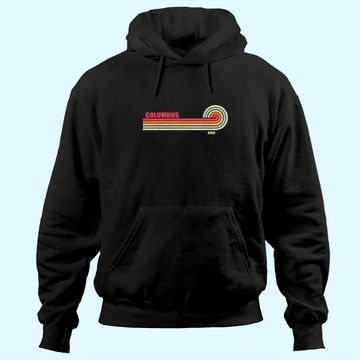 Discover Columbus Ohio City State Hometown Vintage Hoodie