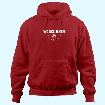 Discover Women's Wisconsin Volleyball Team Hoodie