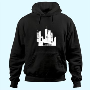Discover NYC Skyline  One World Trade Center Hoodie