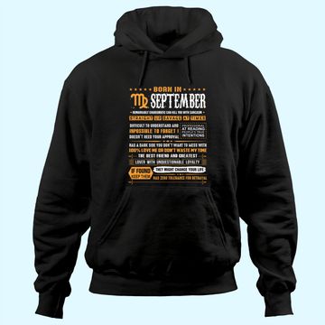 Discover September Birthday Born In September Virgo Hoodie