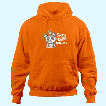 Discover Every Child Matters Panda Indigenous People Orange Day Hoodie