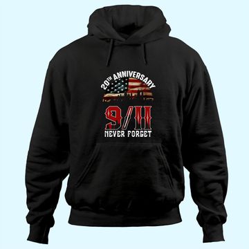 Discover 20 Years Anniversary 911 Never Forget Hoodie