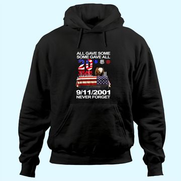Discover Never Forget 9-11-2001 20th Anniversary Firefighters Hoodie