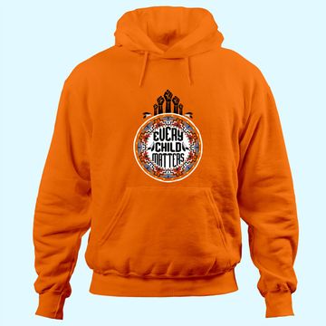 Discover Every Child Matters Indigenous People Orange Day Hoodie