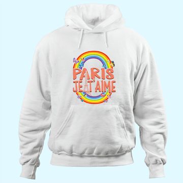 Discover Paris je t'aime I Love Eiffel Tower Hoodie