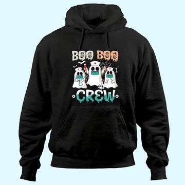 Discover Boo Boo Crew Nurse Halloween Ghost Costume Matching Hoodie