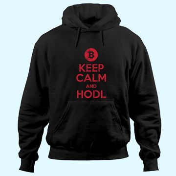 Discover Bitcoin & Crypto Keep Calm and Hold Hoodie