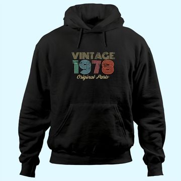 Discover Vintage 1978 Retro 70's Hoodie