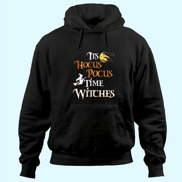 Discover Halloween Witch Its Hocus Pocus Time Witches Hoodie
