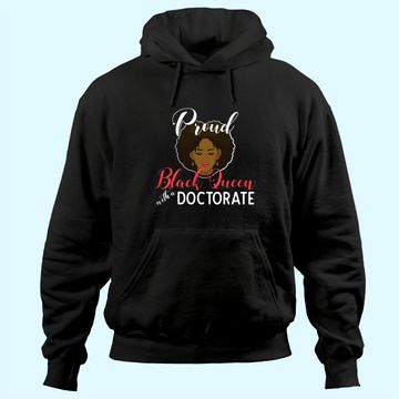 Discover Proud Black Queen PhD Doctorate Degree Graduation Hoodie