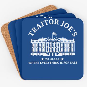 Discover Traitor Joe's Est 01 20 21 Coaster