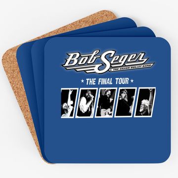Discover Love Bob Art Seger Retro Rock And Roll Legends 1970s Coaster