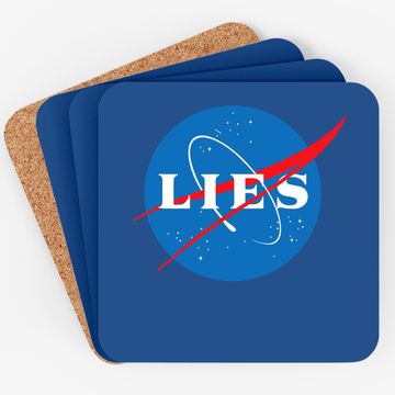 Discover Nasa Lies Flat Earth Coaster