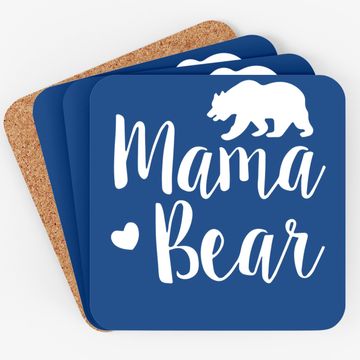 Discover Zilin Mama Bear Coaster Short Sleeve Lettering Graphic Cute Coaster Summer Tops