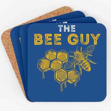 Discover The Bee Guy - Bee Lover Beekeeping & Beekeeper Coaster