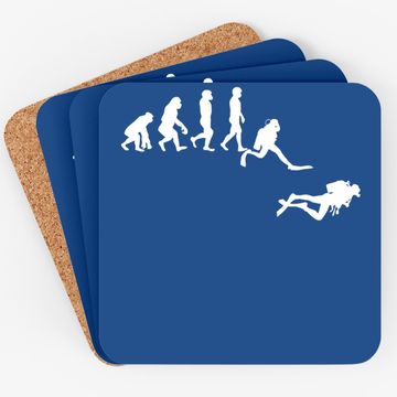 Discover Scuba Dive T- Coaster Evolution Diving Diver Ocean Lover Gift