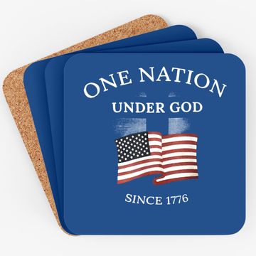 Discover One Nation Under God Since 1776, Since 1776 Veteran Coaster Coaster