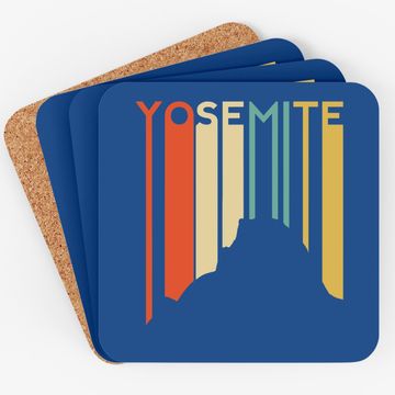 Discover Yosemite National Park Vintage California Coaster
