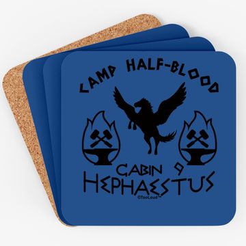 Discover Camp Half Blood Cabin 9 Hephaestus Coaster
