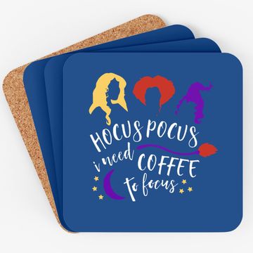Discover Hocus Pocus Halloween Casual Short Sleeve Coaster