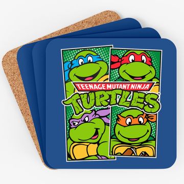 Discover Teenage Mutant Ninja Turtles Paneled Characters Coaster