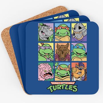 Discover All Characters Square Design Coaster