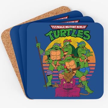 Discover Teenage Mutant Ninja Turtles Retro Sun Group Coaster-coaster