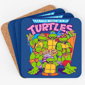 Discover Teenage Mutant Ninja Turtles Pizza & Smiles Coaster