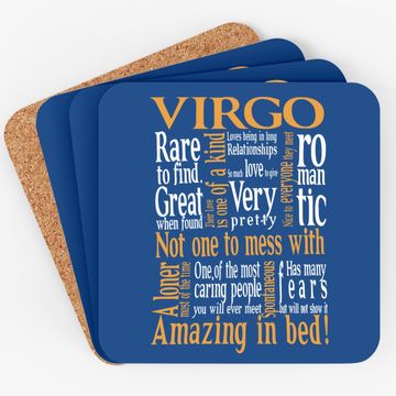 Discover Not One To Mess With Amazing In Bed Virgo Coaster