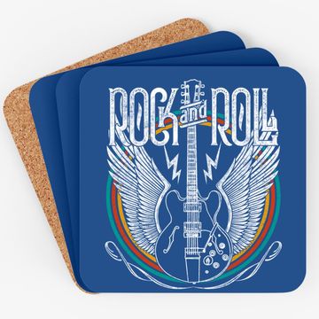 Discover Rock & Roll Music Coaster