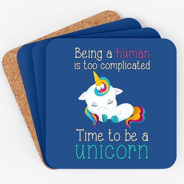 Discover Time To Be A Unicorn Plus Size Coaster