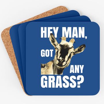 Discover Goat Lovers Farm Apparel Meme Pun Goat Coaster
