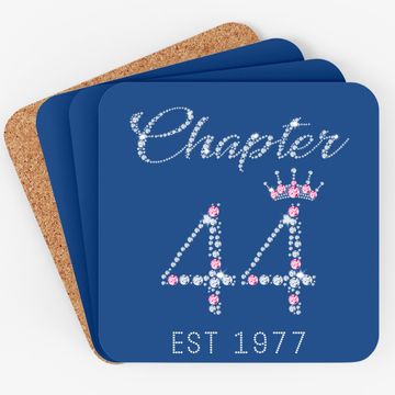 Discover Chapter 44 Est 1977 44th Birthday Coaster