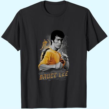 Discover Bruce Lee Quote Yellow Dragon T Shirt