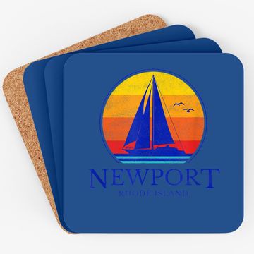 Discover Vintage Newport Rhode Island Sailing Coaster
