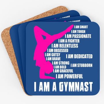 Discover I Am A Gymnast Coaster