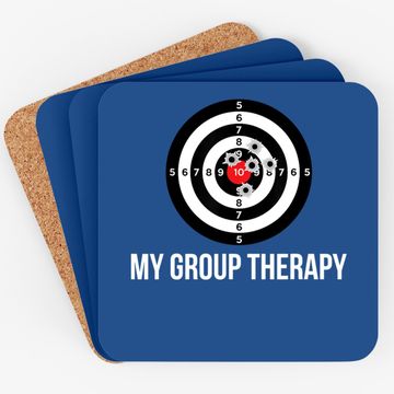 Discover Gun Group Therapy Shooting Range Coaster