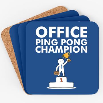 Discover Office Ping Pong Champion And Table Tennis Coaster