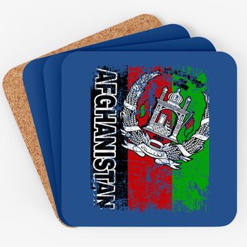 Discover Vintage Afghanistan Flag Coaster