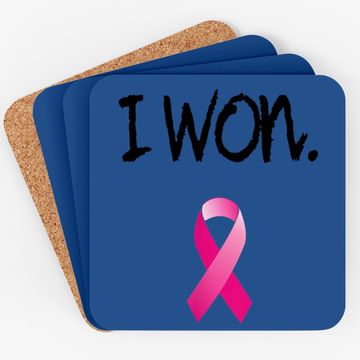 Discover Survivor Breast Cancer Coaster