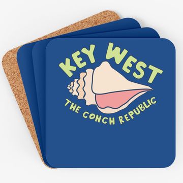 Discover Key West Conch Florida Keys Gift Seceded Conch Coaster