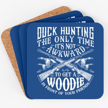 Discover Duck Hunting Friends Coaster