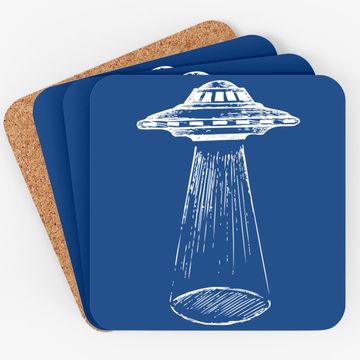 Discover Ufo  alien Abduction Flying Saucer Spacecraft Coaster