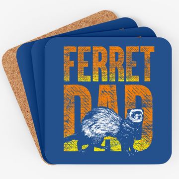 Discover Ferret Dad Pet Coaster