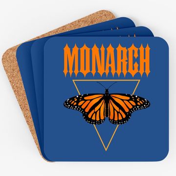 Discover Monarch Butterfly Butterflies Coaster