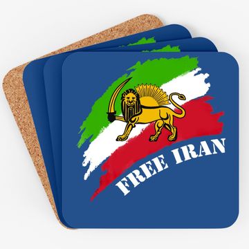 Discover Free Iran Flag With Lion Coaster