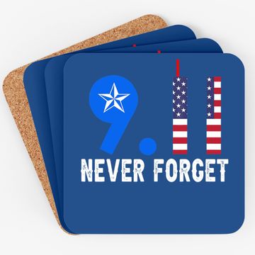 Discover Never Forget 9/11 20th Anniversary Patriot Day 2021 Coaster