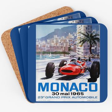 Discover 1965 Monaco Grand Prix Coaster
